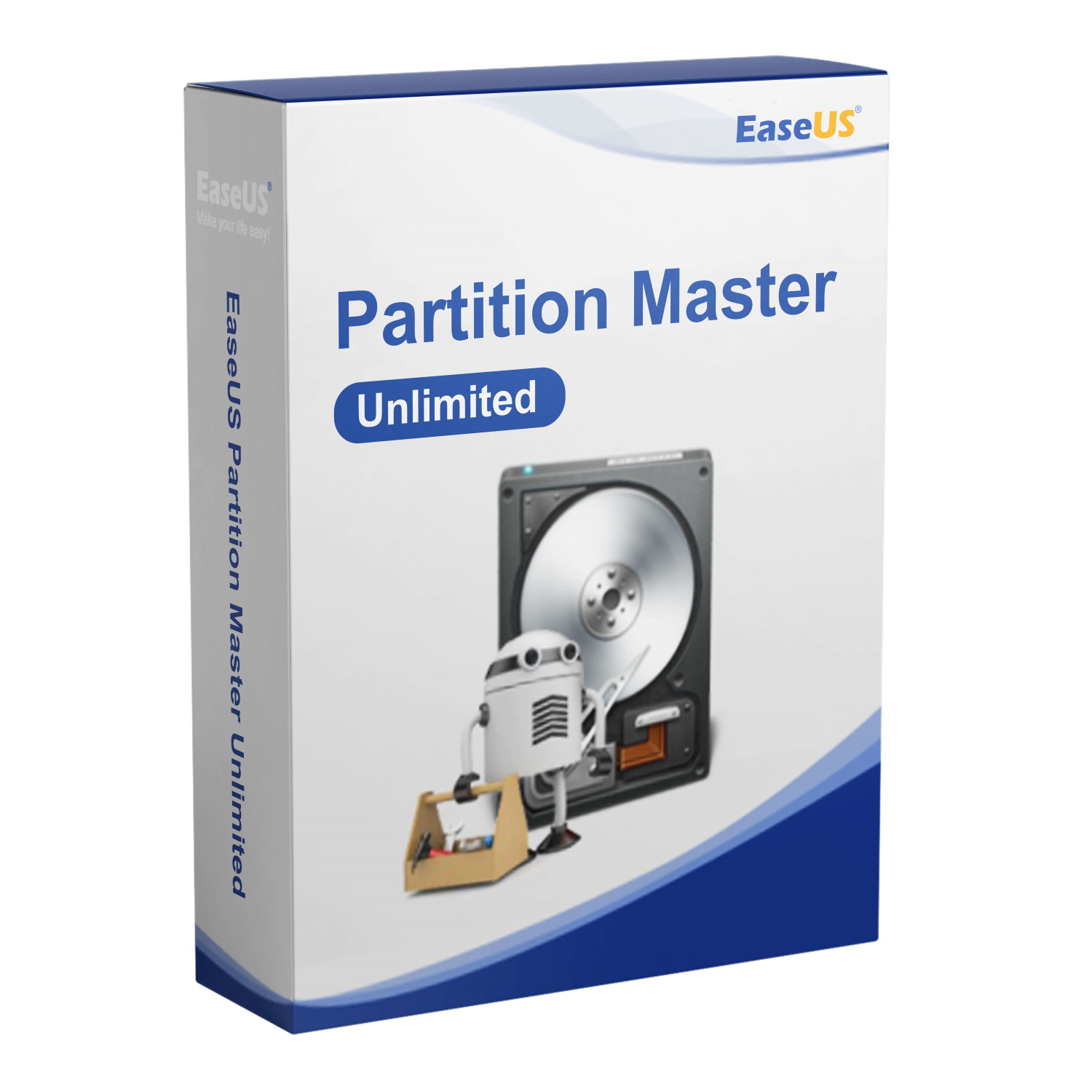 EaseUS Partition Master Unlimited Permanente (solo version actual)
